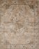 Brauner Jacquard-Teppich mit orientalischem Muster