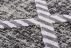 Dunkelgrauer Teppich 'Maroc grey': Muster in Nahansicht
