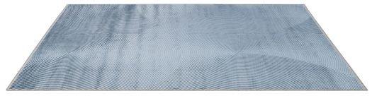 Teppich Catania Natural Grey Stone Blue: Seitenansicht