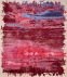 Handgeknüpfter Teppich 'Untitled 7 Border red'