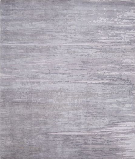 Handgeknüpfter Teppich Abstract Silver