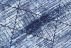 Dunkelblauer Webteppich 'Desert Dark Grey': Detailansicht